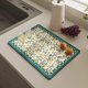 thumbnail image 1 of Escurridor de platos de cocina, alfombrilla absorbente para secado de vajilla, Mantel Individual, Protector de encimera, Tapis de cocina, 1 of 4