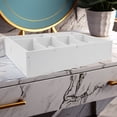 thumbnail image 4 of LEEYNEER Cash Box With Dividers For Desk Money Tray Organizer Plastic Storage Containers Money Holder Divider Box For Bills And Receipts, 4 of 8