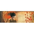 thumbnail image 2 of Martinay, Nicole 14x7 Black Ornate Wood Framed with Double Matting Museum Art Print Titled - Deep Tranquility, 2 of 4