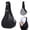 Black, variant on GASTROPOD Hands Free Pet Sling Carrier for Small Dogs and Cats up to 15 Lbs, Adjustable Puppy Wrap with Safety Hook, Breathable Black