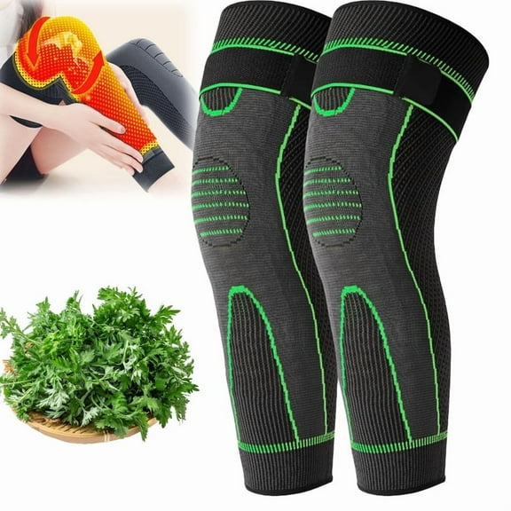 Aicao Knee Protection For Warm, Mugwort Knee Protector, Self Heating Knee Compression Pad, For Women And Men