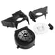thumbnail image 1 of Cubierta De Aire Del Motor, Cubierta Del Ventilador Del Motor Instalación Simple Negra Para Reemplazo De Scooter Para GY6 125 150cc ATV, 1 of 7