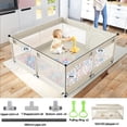 thumbnail image 2 of Baby Playpen Fodoss Upgrade para bebés y niños pequeños, color beige, 2 of 7