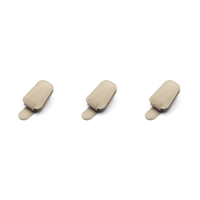 Kenally Estuche para gafas de sol con clip para gafas de coche Soporte para organización interior Beige Type1 NO1 Kenally CBP294903