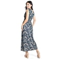 thumbnail image 3 of Vestido estampado de paisley Roman Fashion Juvenil 8802X-11 Azul marino CH, 3 of 4