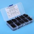 thumbnail image 3 of 720pcs M3*4/6/8/10/12 Black Alloy Steel Flat Head Hex Socket Screws with Plastic Box, 3 of 5