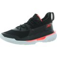 thumbnail image 1 of Under Armour Kids (GS) Curry 7 Basketball Shoes (Black/Pitch Grey/Beta Red, Numeric_6), 1 of 2