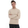 thumbnail image 5 of GIRUNS Men's Crewneck Sweater Soft Casual Sweaters for Men Classic Pullover Sweaters with Ribbing Edge, 5 of 5