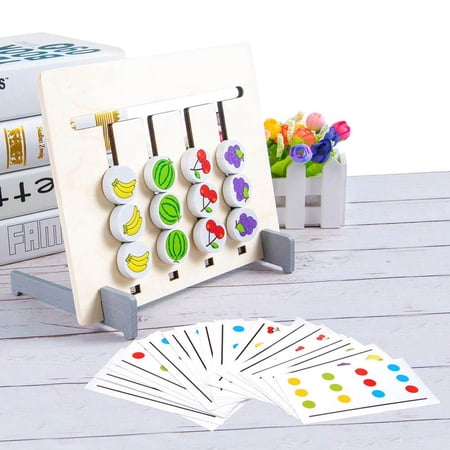 Wooden Brain Teasers Logic Puzzle Toys for Kids Adults Hand-Eye ...