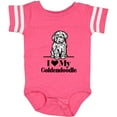thumbnail image 3 of Inktastic I Love My Goldendoodle Dog Boys or Girls Baby Bodysuit, 3 of 5