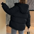 thumbnail image 5 of UPPADA Womens Puffer Coats Winter Warm Coats Oversized Jackets Long Sleeve Full Zip Puffer Jacket Coats with Pockets Black,L Puffer Jacket Womens, 5 of 5