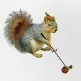 thumbnail image 2 of CafePress - Squirrel Acorn Golf - Adjustable Unisex Printed Trucker Hat with Mesh Back, 2 of 10