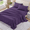 Purple, variant on WISHEAD 4 Piece Queen Sheet Set, Deep Pocket Soft Bed Sheets, Breathable Cooling Bedding, Easy Care, Dark Grey