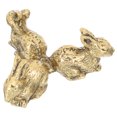 thumbnail image 1 of Mobutofu Crystal Display Base Alloy Golden Vintage Decorative Holder 1Pcs, 1 of 4