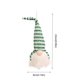 thumbnail image 3 of Gibobby Colgante muñeca decoración hombre sin rostro viejo árbol Navidad colgante iluminado decoración del(B), 3 of 3