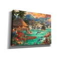 thumbnail image 2 of Epic Graffiti 'Island Life' by Chuck Pinson, Canvas Wall Art, 54"x40", 2 of 2