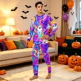 thumbnail image 4 of Matching Family Halloween Pajamas Set - 2026 Cute Ghost & Pumpkin Print Two-Piece Sleepwear Pjs - Family Matching Pajamas Soft Holiday Jumpsuit Loungewear for Family, 4 of 6