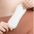 thumbnail image 5 of Cora 100% Organic Cotton Topsheet Bladder Incontinence Liners, Extra Long Length, 30 Count, 5 of 13