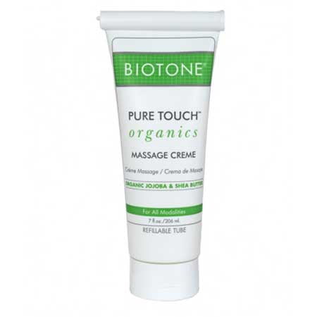 Biotone Pure Touch Organic Massage Cream - 7 oz