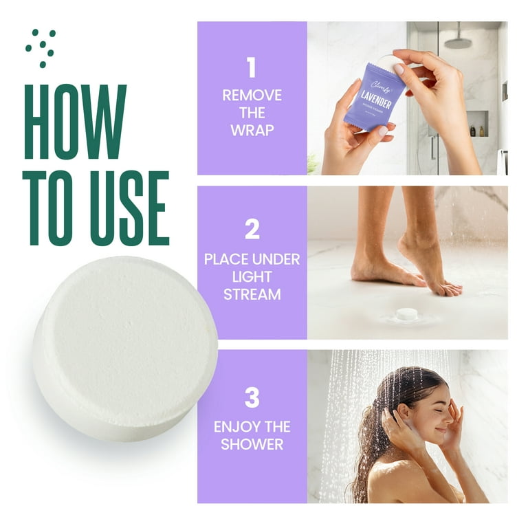 Cleverfy Shower Steamers Aromatherapy – 6 Tablets With Lavender, Eucalyptus & More – Relaxing Spa Gifts