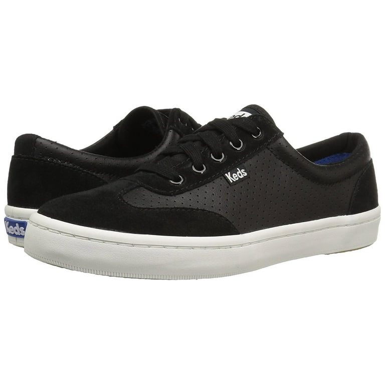Keds Women's Tournament Retro Court Perf Leather Fashion Sneaker
