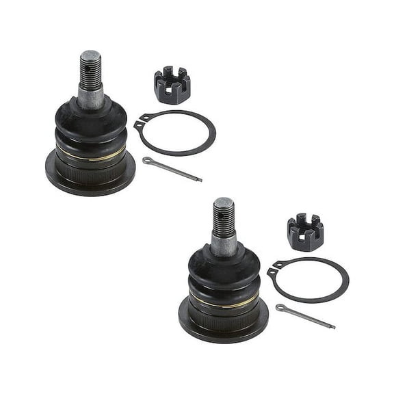 Front Upper Ball Joint Set - Compatible with 2007 - 2014 Toyota FJ Cruiser 2008 2009 2010 2011 2012 2013