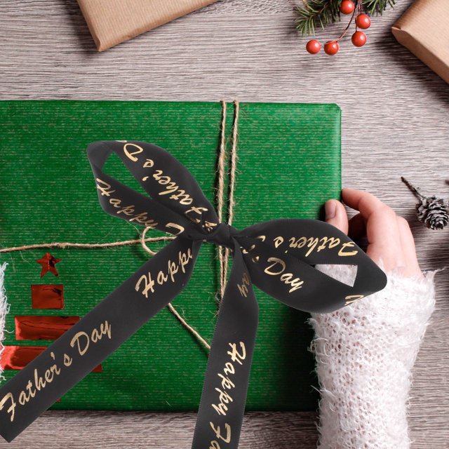 unbranded Decorativa De Poliéster Para Ramos Y Regalos Con Único Del Padre