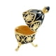 thumbnail image 5 of Titular de de almacenamiento de la joyería del huevo de Pascua del de flor del diamante de imitación del Fernando Caja de la joyería de los huevos de Pascua, 5 of 6
