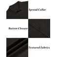 thumbnail image 5 of COOFANDY Men Casual Button Down Short Sleeve Shirts Summer Beach Vacation Hawaii Shirts for Men, 5 of 6
