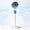White, variant on Portable Floor Cooling Fan,3 Speed Airflow,Auto Oscillating, USB Powered,31.5",Quiet Tower Cooler Fan for Summer Hot Days