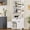 White, variant on Kitchen Pantry Storage Cabinets Freestanding Tall Bathroom Cabinet with Shelves and Drawer 64''H Sideboard Microwave Space Cupboard Organizer for Home Office,White, 23.62x13x64.06inch