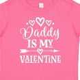 thumbnail image 4 of Inktastic Daddy is My Valentine Girls Girls Baby T-Shirt, 4 of 5
