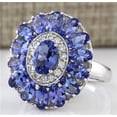 thumbnail image 5 of HOOUN Luxury Women 925 Silver Cubic Zirconia Rings Wedding Ring Jewelry Size 6-10-9-Style 14, 5 of 9