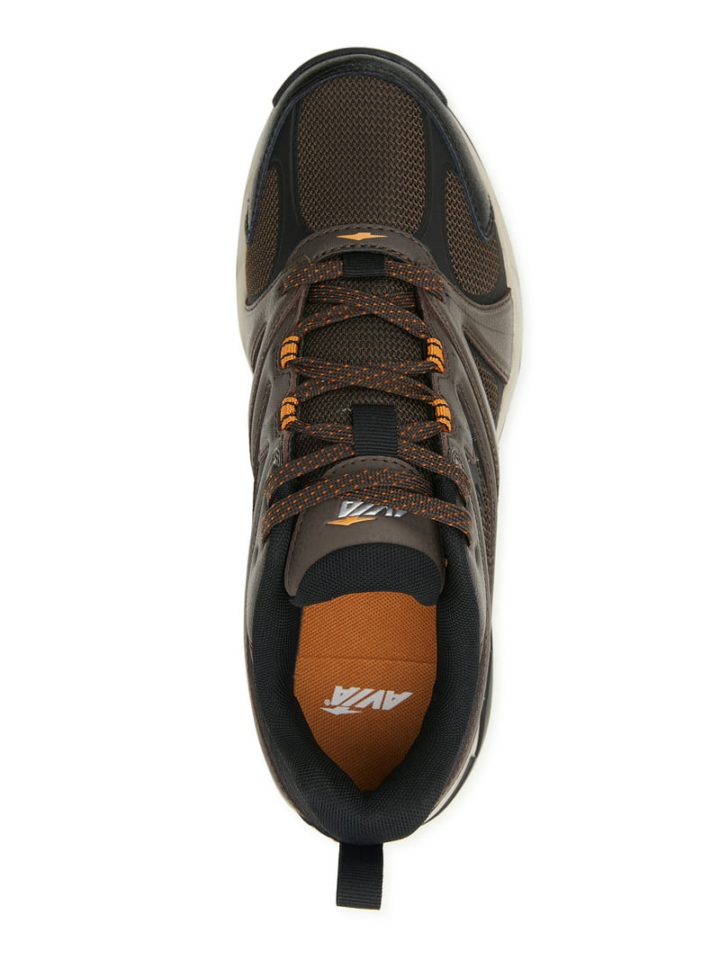 Avia Men's Talus Rugged Walking Shoes Leather Mesh Trail Shoes