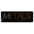thumbnail image 4 of BYS Metals Eyeshadow Palette Tin with Mirror & Dual Applicator 12 Metallic Shades, 4 of 6