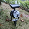 thumbnail image 3 of Outdoor Solar Garden Disco Ball Party Lights Portable Rotating Strobe Light Energy-saving Pathway Landscape Lighting Equipment for Lawn Patio Yard Walkway Driveway, 3 of 11