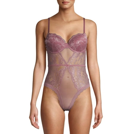 

Cosmo Style by Cosmopolitan Women s and Women s Plus Underwire Lace Teddy