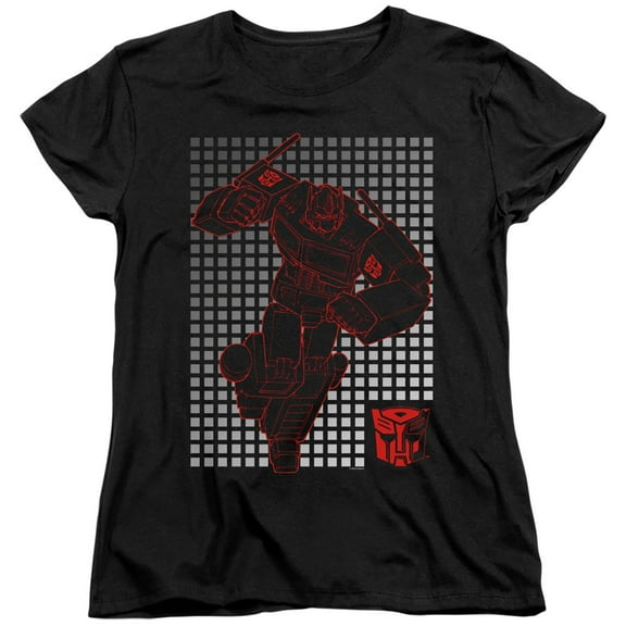 Transformers - Optimus Grid - Women's Short Sleeve Shirt - Large