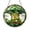 Acrylic 3.5 Inch, variant on Cute Frog Umbrella Stained Glass Style Suncatcher, Rainy Day Window Hanging Decor Art for Living Room Bedroom Garden Home Accent Gift