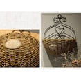 thumbnail image 3 of BESTYASH De Pared Con Florero De Metal Con Cesta Colgante Multicolor Para Y Hogar, 3 of 7