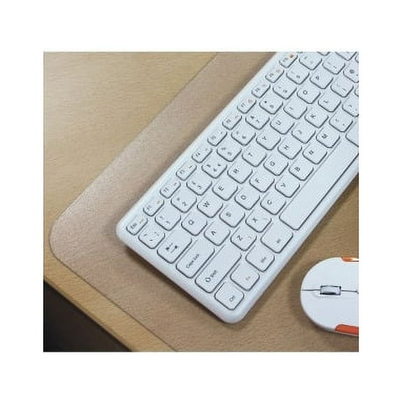 Desktex Anti-Static Desk Pad 36" Width x 20" Depth - Polyvinyl Chloride (PVC) - Clear