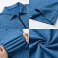 thumbnail image 6 of Kakii Mens Golf Shirt Moisture Wicking Quick-Dry Long Sleeve Casual Polo Shirts for Men, 6 of 6