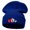 Royal, variant on Soccer Love Embroidered 12 Inch Long Knitted Beanie - Sky Blue OSFM