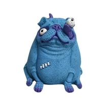 Halloween Desktop Ornament Dog Garden Statue - Unique Tabletop Decoration for Home and Party Lovers