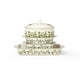 thumbnail image 4 of Plato cubierto Lenox Holiday rojo y verde de porcelana marfil de 2,34 kg, 4 of 6