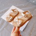 thumbnail image 2 of Otqutp Toddler Lightweight Footwear Girls' Sandals Summer Children's Soft Sole Shoes Fashion Girl Bow Princess Shoes Baby Beach Shoes Toddler Flower Wedding Party Shoes, 2 of 9