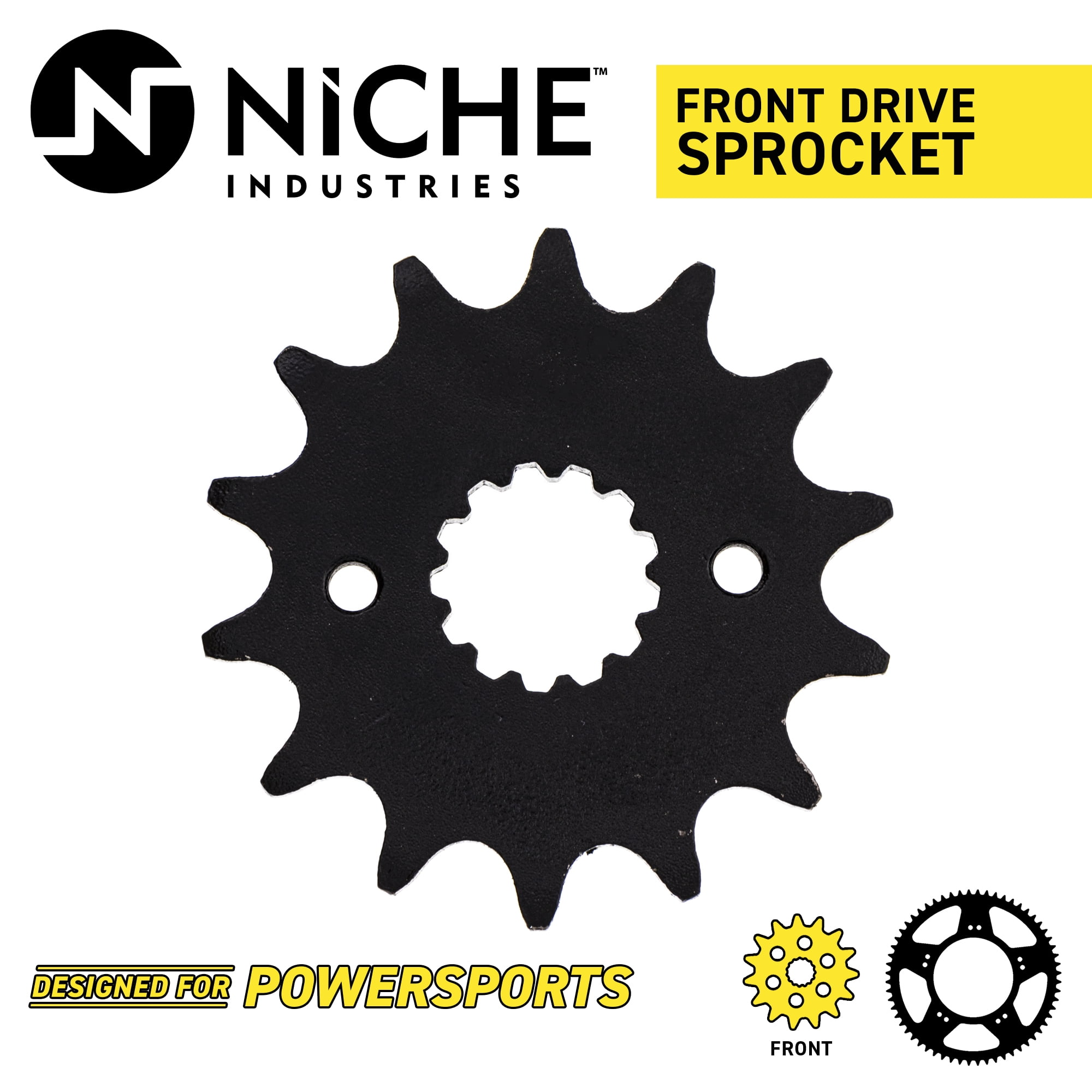 NICHE Drive Sprocket Chain Combo for Suzuki Katana 600 GSX600F Front 14 Rear 45 Tooth 530V O-Ring 112 Links