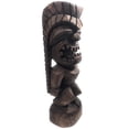 thumbnail image 1 of Traditional Tiki Kuka Ilimoku 20" - Antique Brown Authentic | #yda113750b, 1 of 1