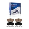 thumbnail image 3 of Detroit Axle - Brake Pads for 07-10 Ford Edge Lincoln MKX 07-15 Mazda CX-7 CX-9 Ceramic Brakes Pads Front and Rear 2007 2008 2009 2010 Replacement, 3 of 7