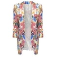 thumbnail image 4 of WNEGSTG Blazer Jackets for Women 2023 Autumn Fashion Printed Jacket Casual Small Suit, 4 of 8